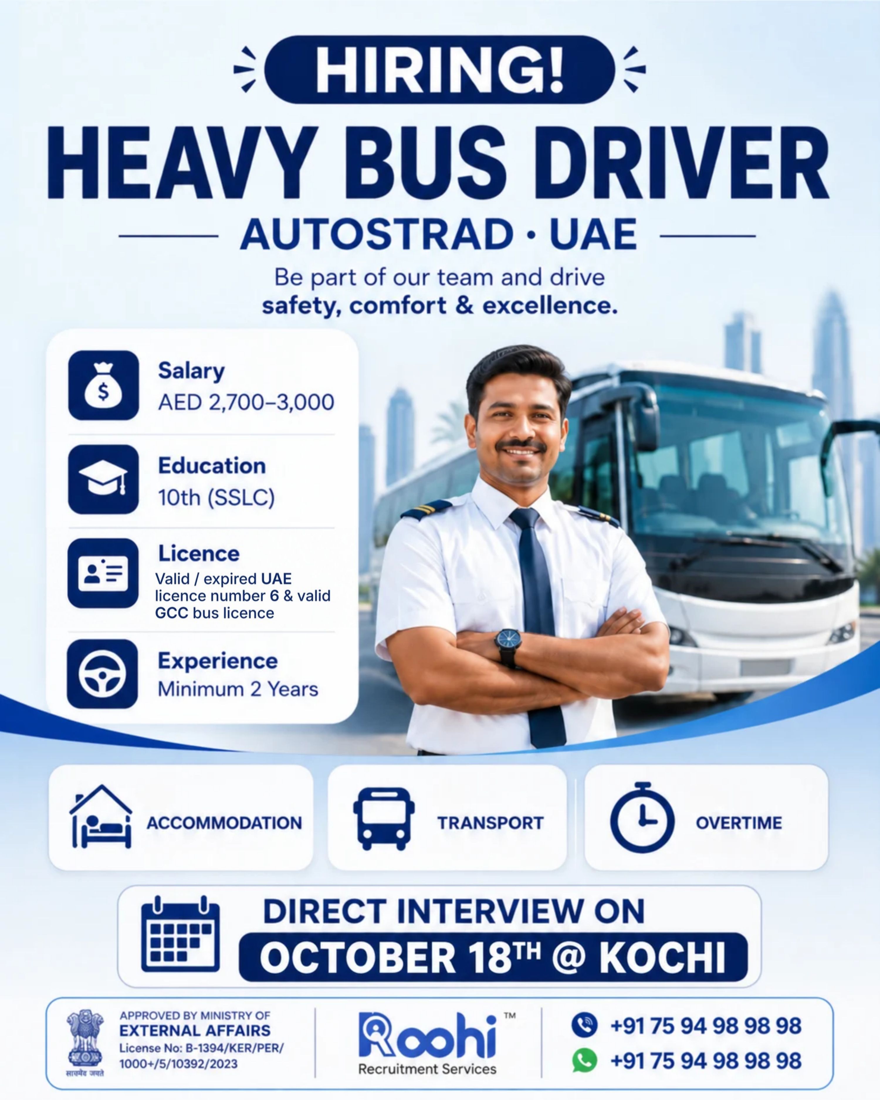 Heavy Bus Driver — AUTOSTRAD