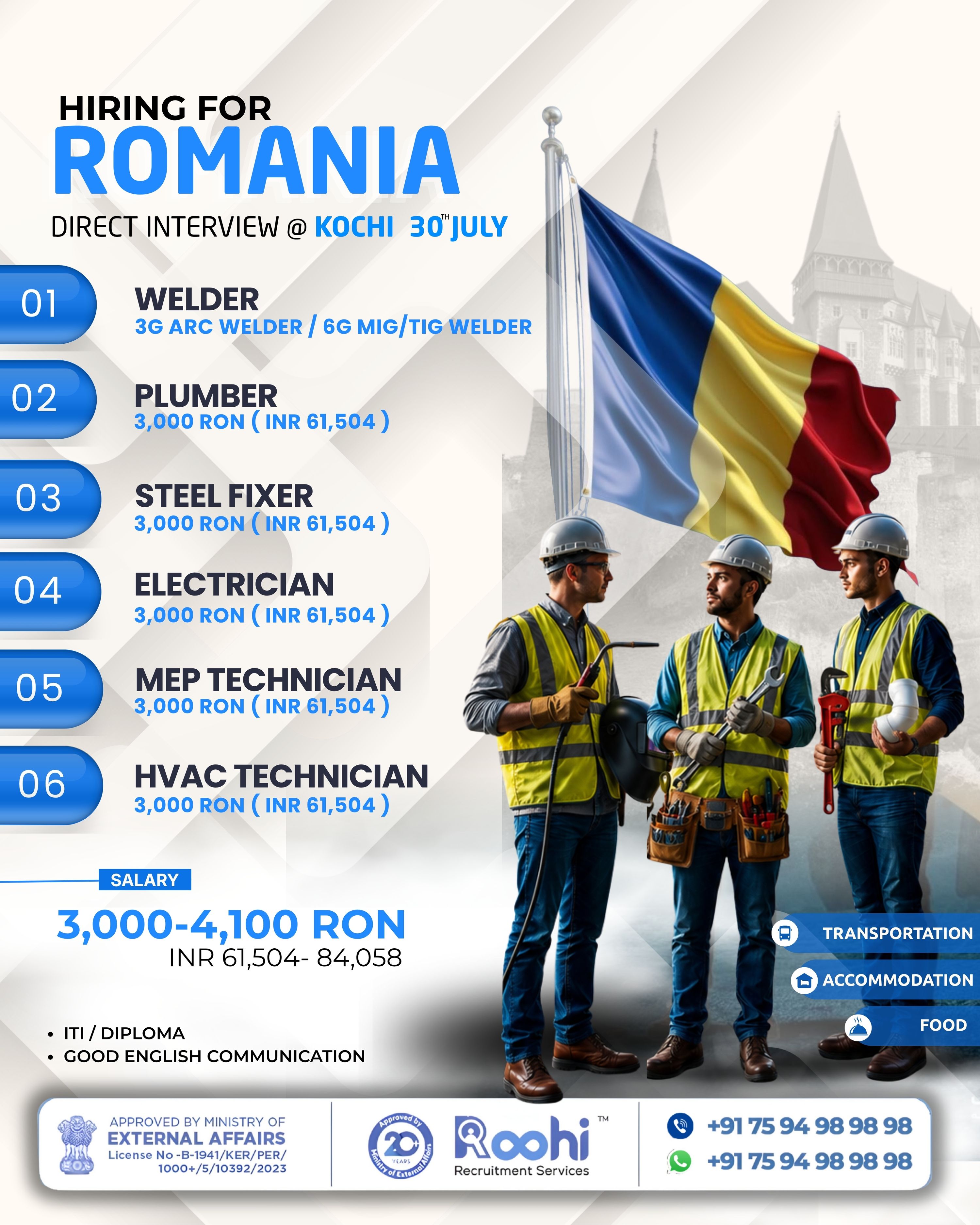 Welder (6G / Pressure-Cert) — Facilities Maintenance Company