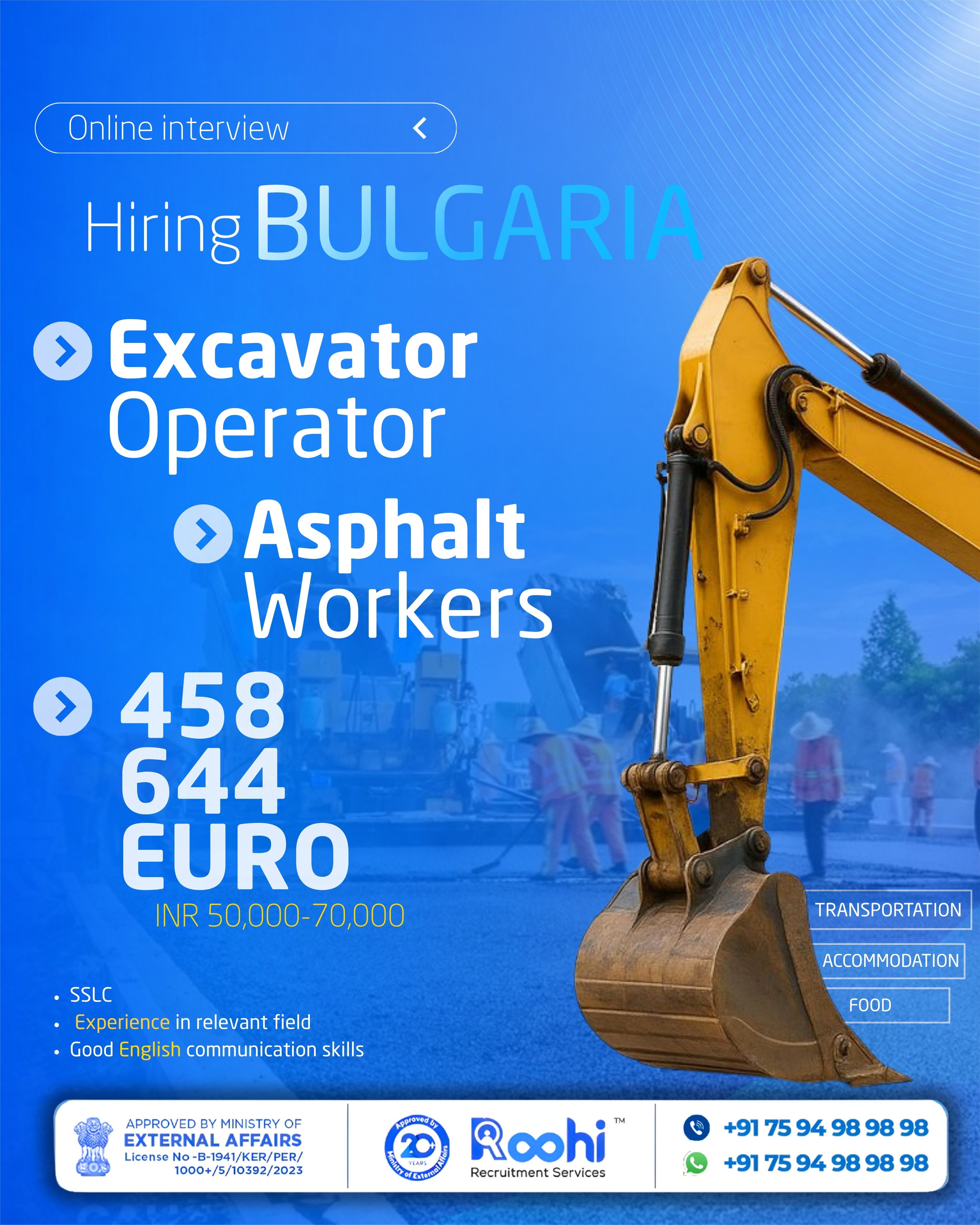 Asphalt Workers — Transport & Logistics Company